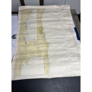 Nautical Chart/Map of Lake Michigan’s Port Washington to Waukegan